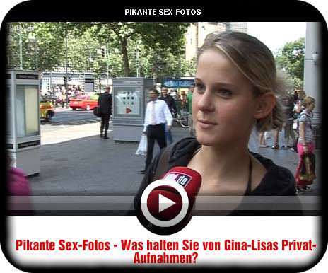 BILD-Strassenumfrage zu Gina Lisas Sexvideos und -bildern (c) bild.de