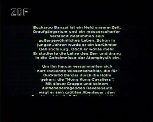 Buckaroo Banzai