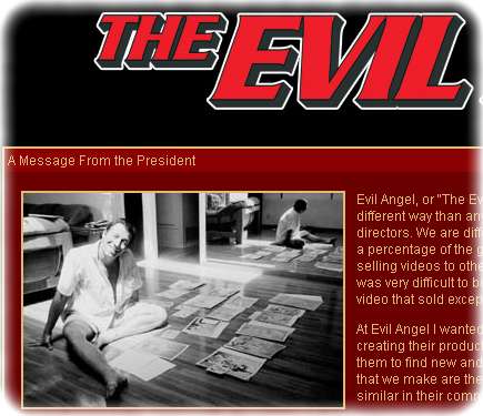 John Stagliano alias Buttman, Präsident des Porno-Imperiums Evil Angel (c) evilangel.com