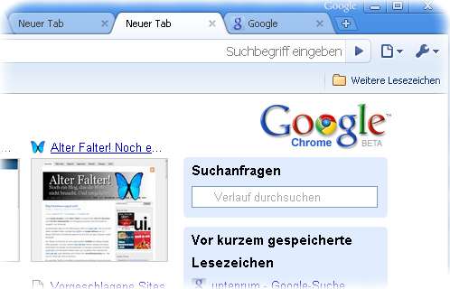Google Chrome: Der Google-Browser, der Microsofts Internet Explorer Angst machen soll