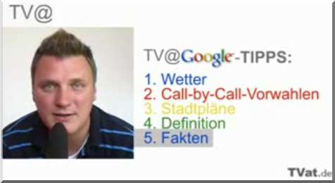 Stefan Keuchel, Pressesprecher von Google Deutschland, präsentiert 5 Google-Tipps