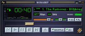 Isser nich schick? Winamp nackt!