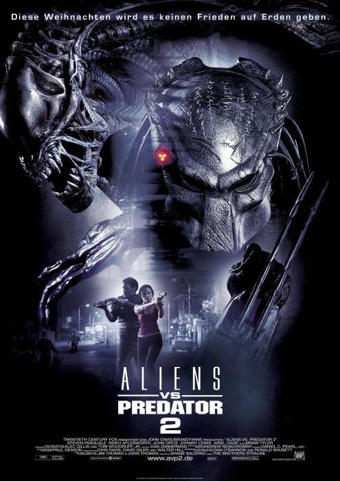 Hauptplakat Aliens vs. Predator 2 © 2007 Twentieth Century Fox