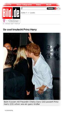 Für die einen ist es eine gepflegte Unterhaltung, für die Bild-Zeitung ist es eine wilde Knutscherei