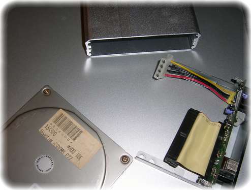3.5'' Festplattengehäuse USB 2.0 Aluminium