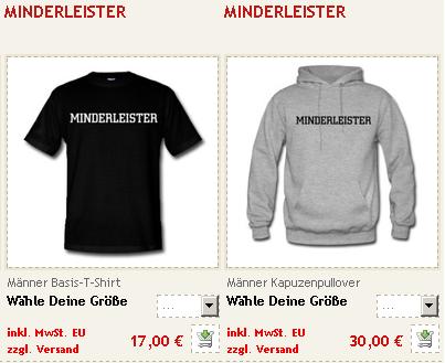 6 Produkte für bekennende Minderleister - im Alter Falter! Spreadshirt-Shop 6 Produkte für bekennende Minderleister - im Alter Falter! Spreadshirt-Shop
