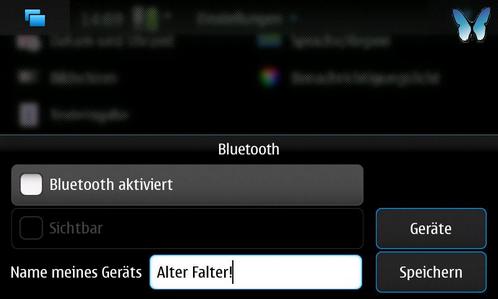Nokia N900 Bluetooth