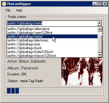TheLastRipper - zum Mitschnitt von Last.fm