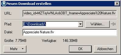 Das Download-Bestätigungsfenster lässt sich in den Einstellungen des OrbitDownloaders abschalten, in dem man den Stillen Modus aktiviert